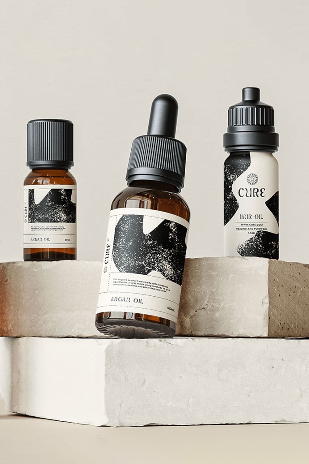 Flacons cosmétiques compte-gouttes pour sérum huile essentielle Tunisie - OmegaPack