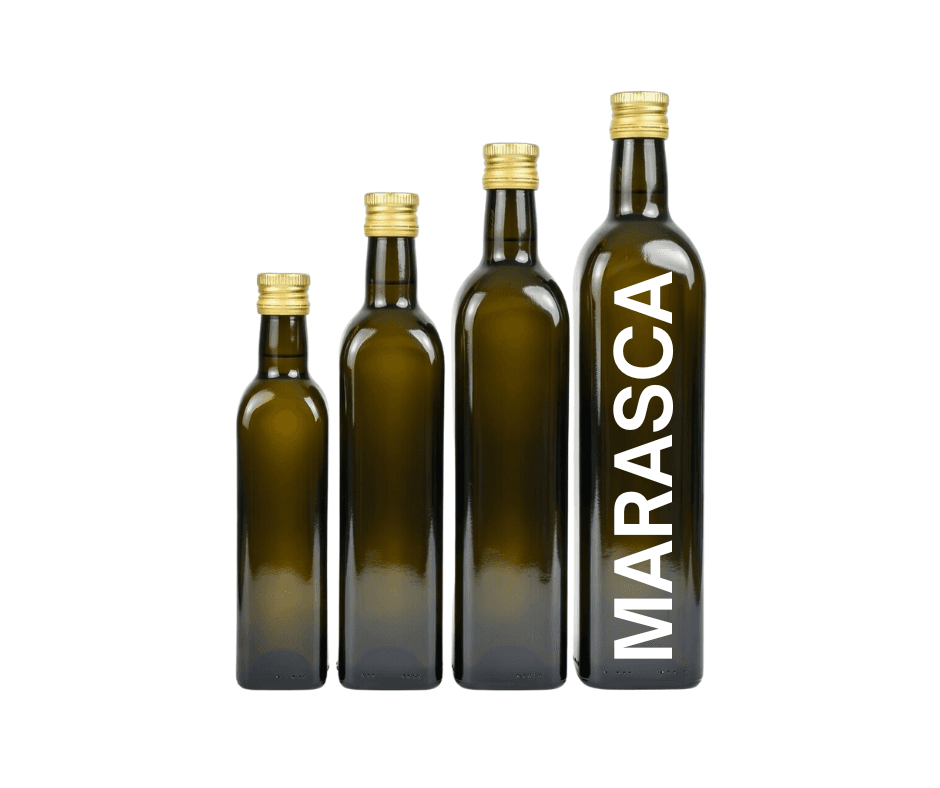 Bouteilles Marasca verre huile olive Tunisie Bouteilles Marasca verre pour huile olive differentes tailles Tunisie - OmegaPack
